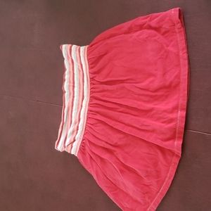 Girl's cotton skort
